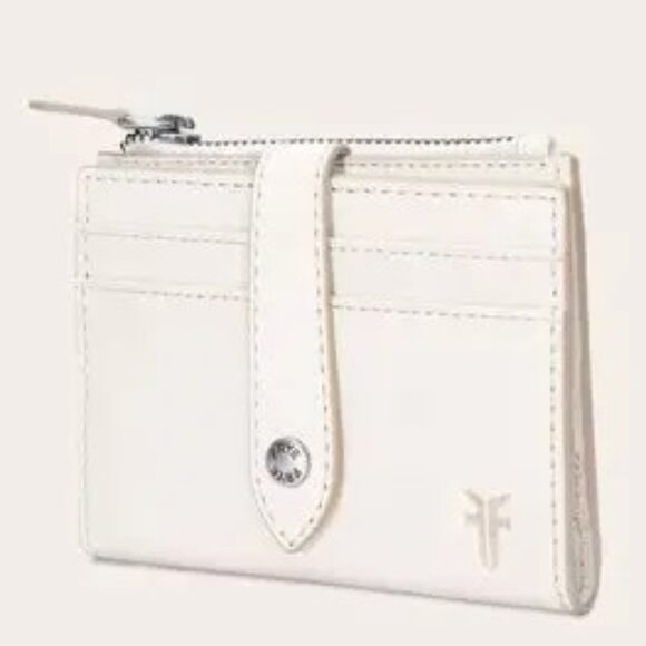 FRYE $98 Melissa Coin Purse Oat DB1400 NWT! - Picture 2 of 3